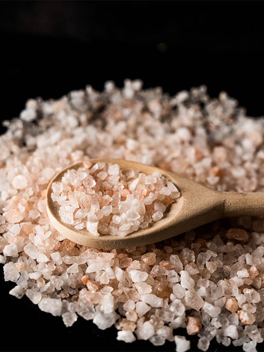 Sel rose des Andes